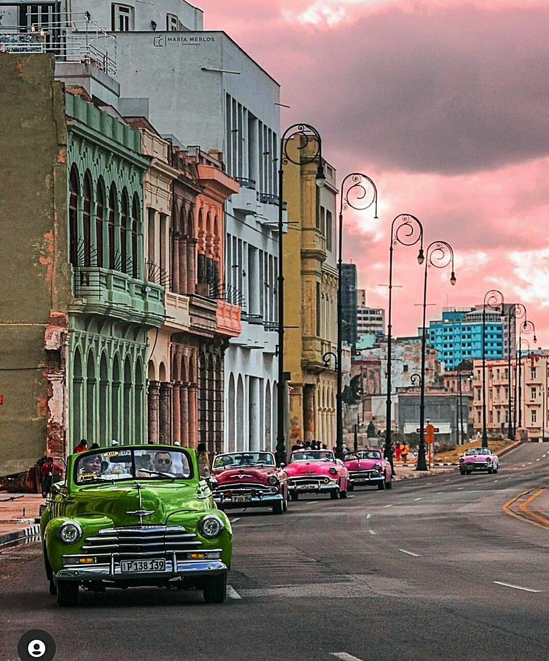 Classic cars in Havana Cuba