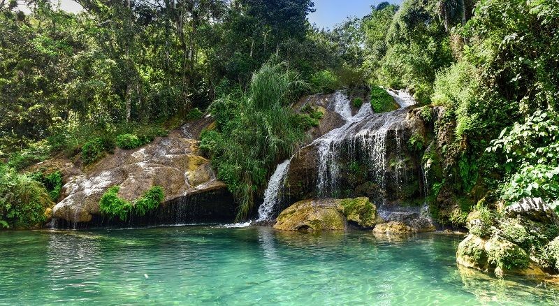 El Nicho Waterfalls, Cuba.